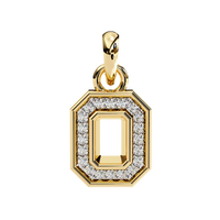 Geometric Halo Pendant