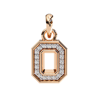 Geometric Halo Pendant