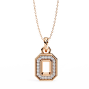 Geometric Halo Pendant