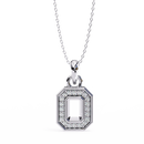 Geometric Halo Pendant