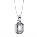 Geometric Halo Pendant