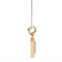 Geometric Halo Pendant