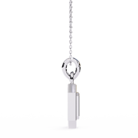 Geometric Halo Pendant
