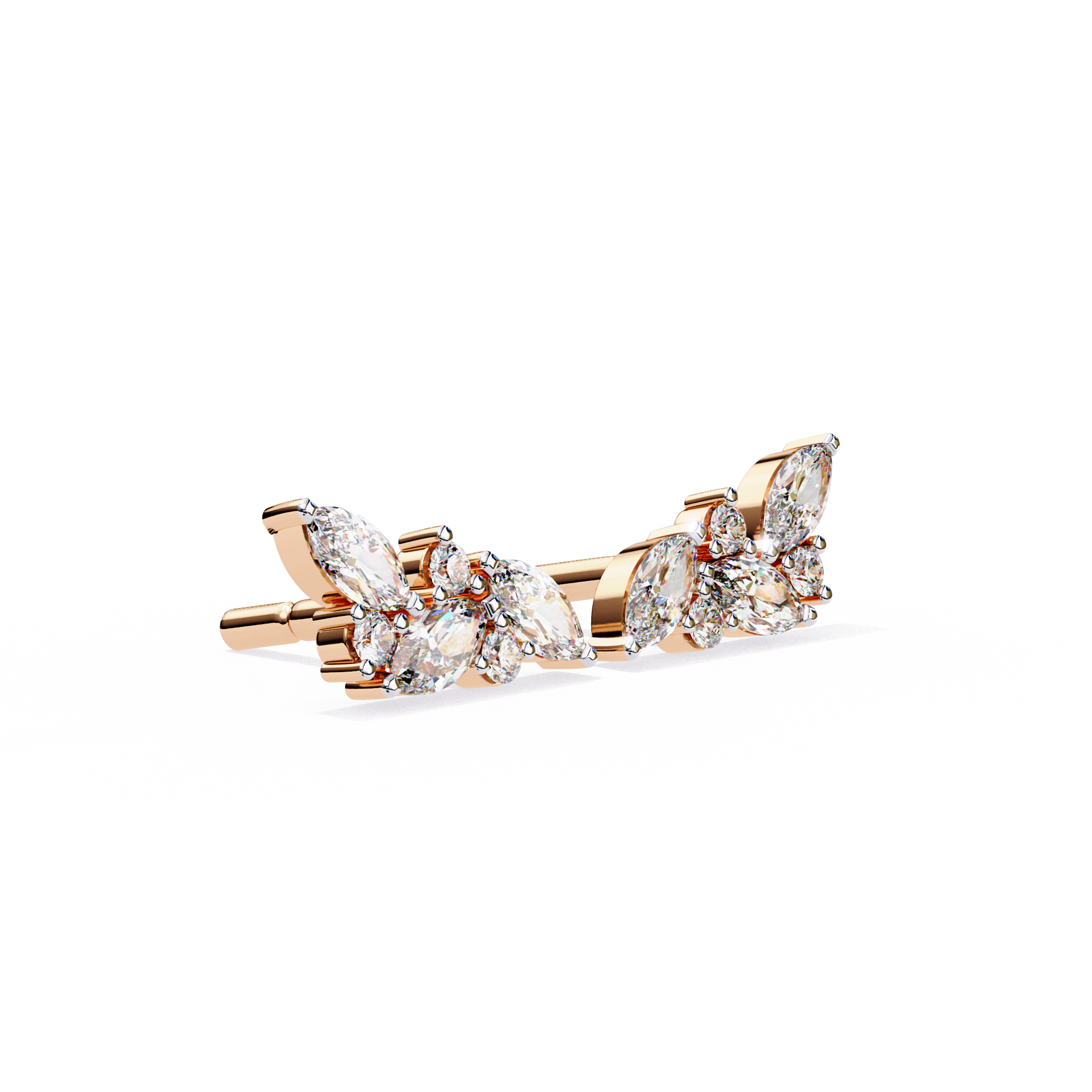 Ray Cluster Earrings