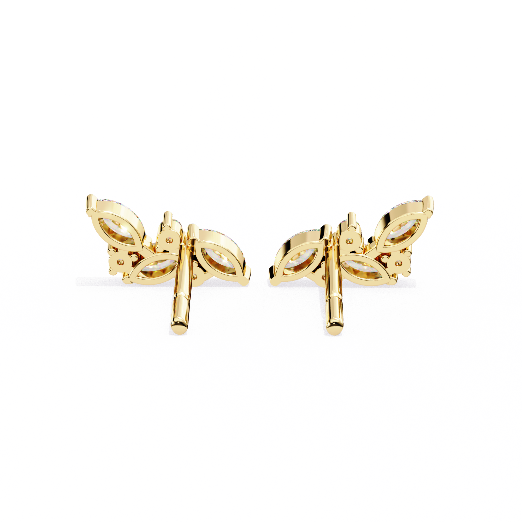 Ray Cluster Earrings