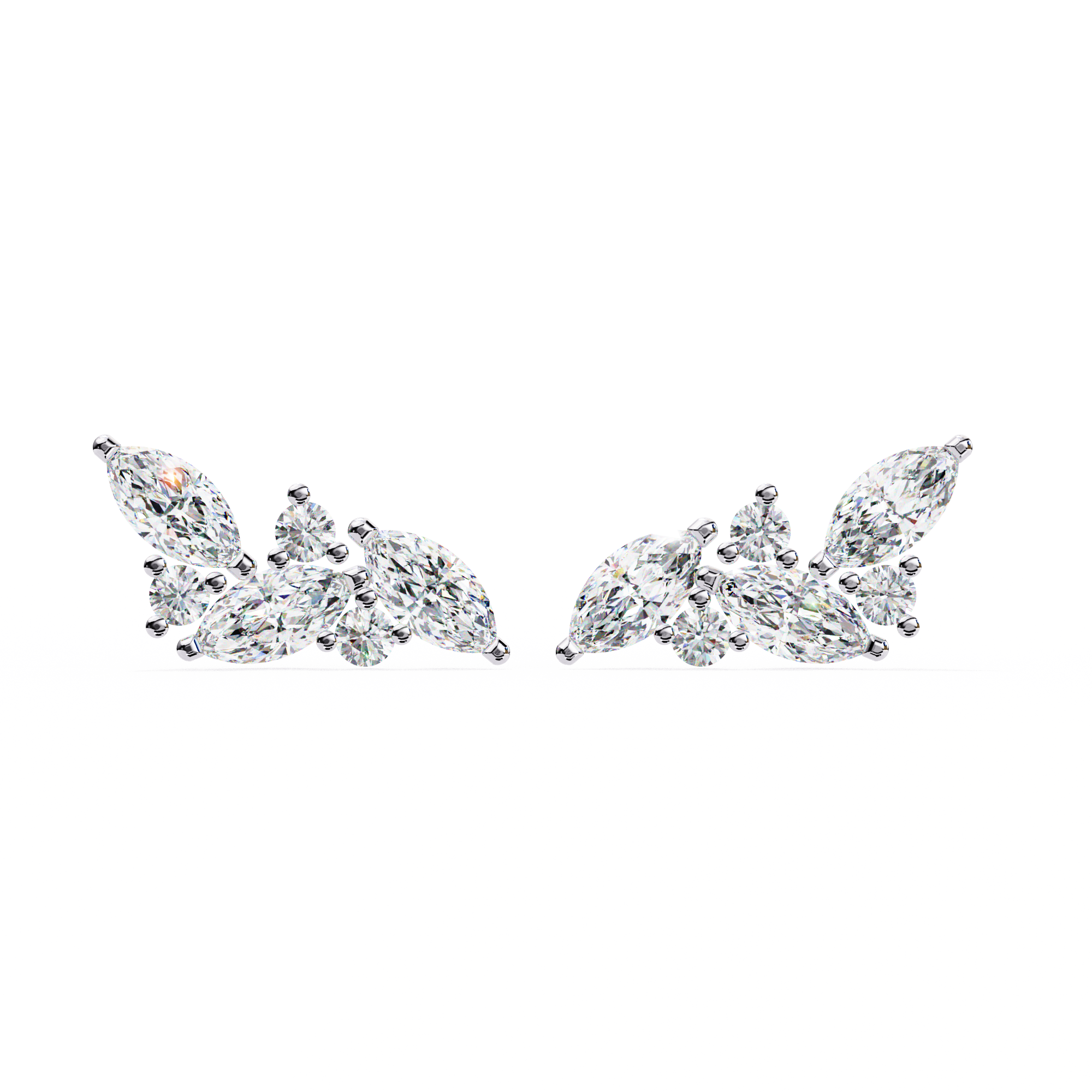 Ray Cluster Earrings