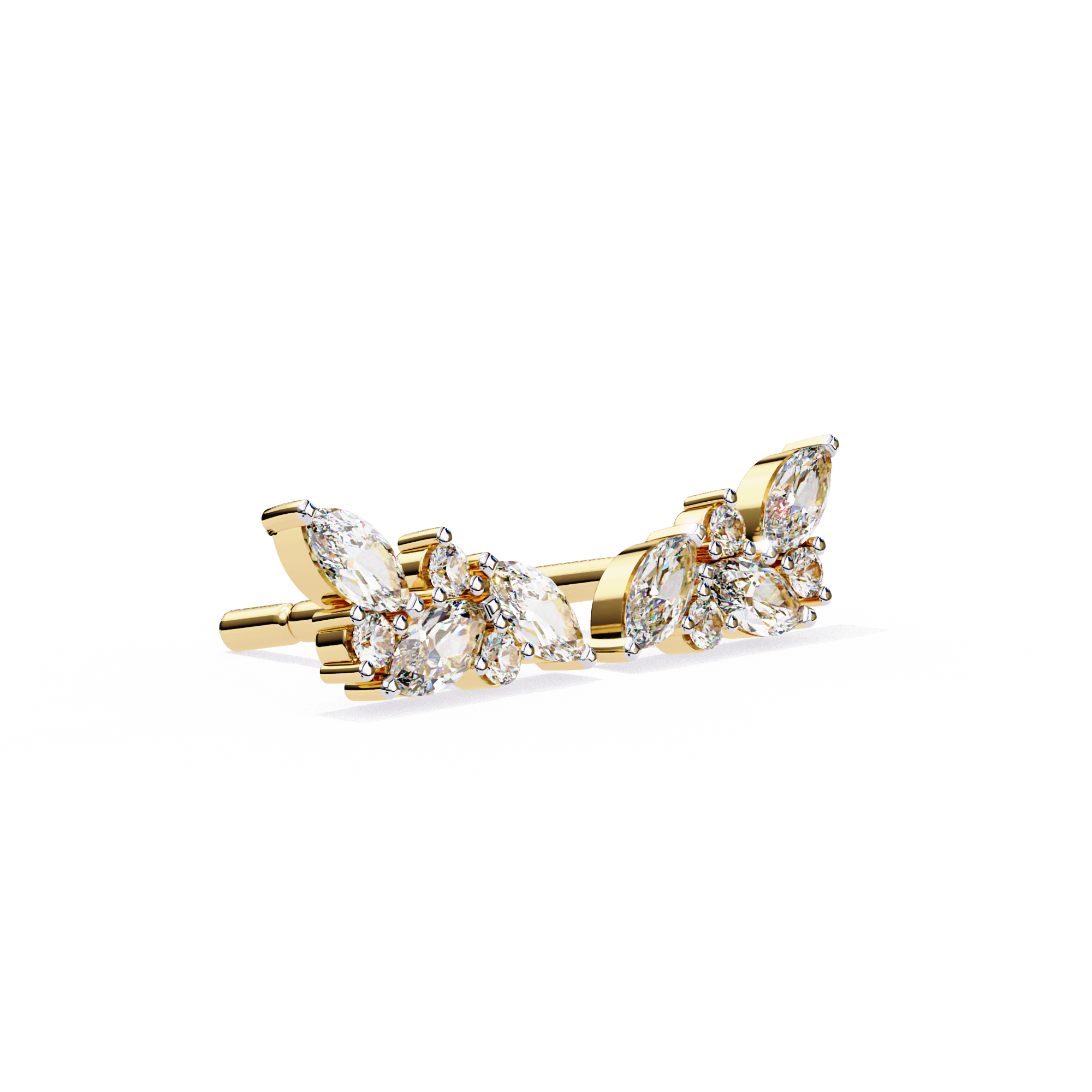 Ray Cluster Earrings
