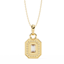 Emerald Radiance Pendant - 0.76 ct emerald