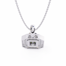 Emerald Radiance Pendant - 0.76 ct emerald