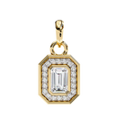 Emerald Radiance Pendant - 0.76 ct emerald