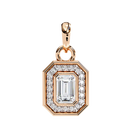 Emerald Radiance Pendant - 0.76 ct emerald