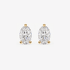 Oval Studs - Martini Setting