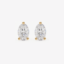 Oval Studs - Martini Setting