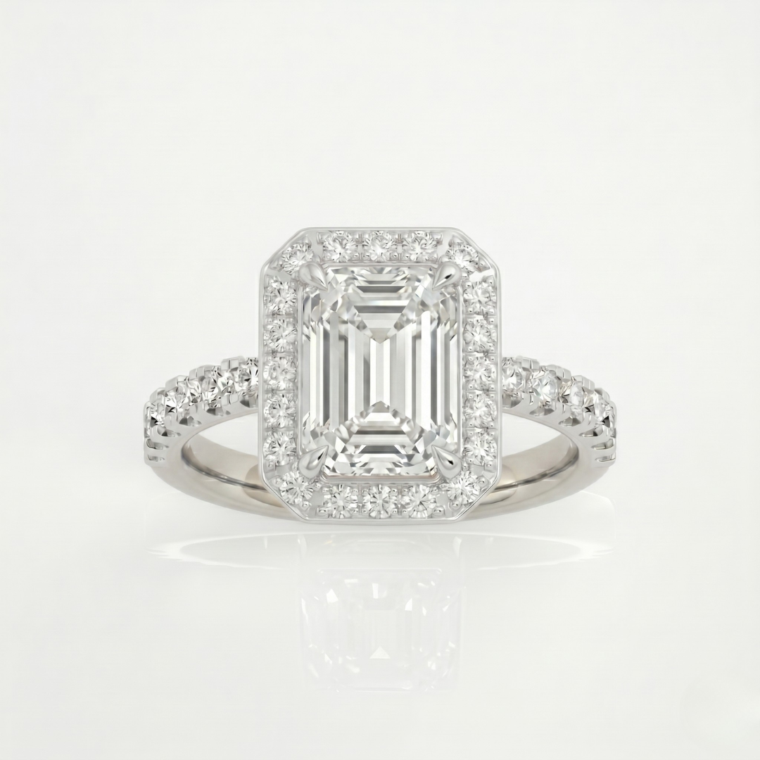 9 kt / White Gold / 7