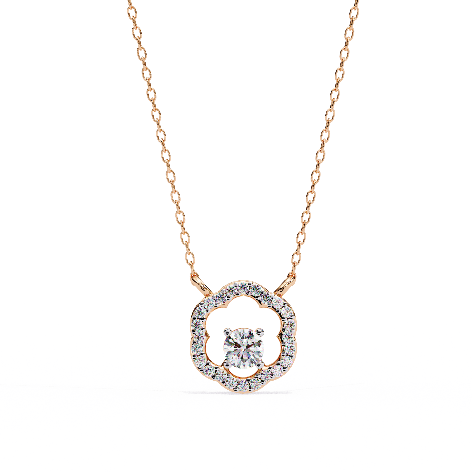Halo Bloom Necklace