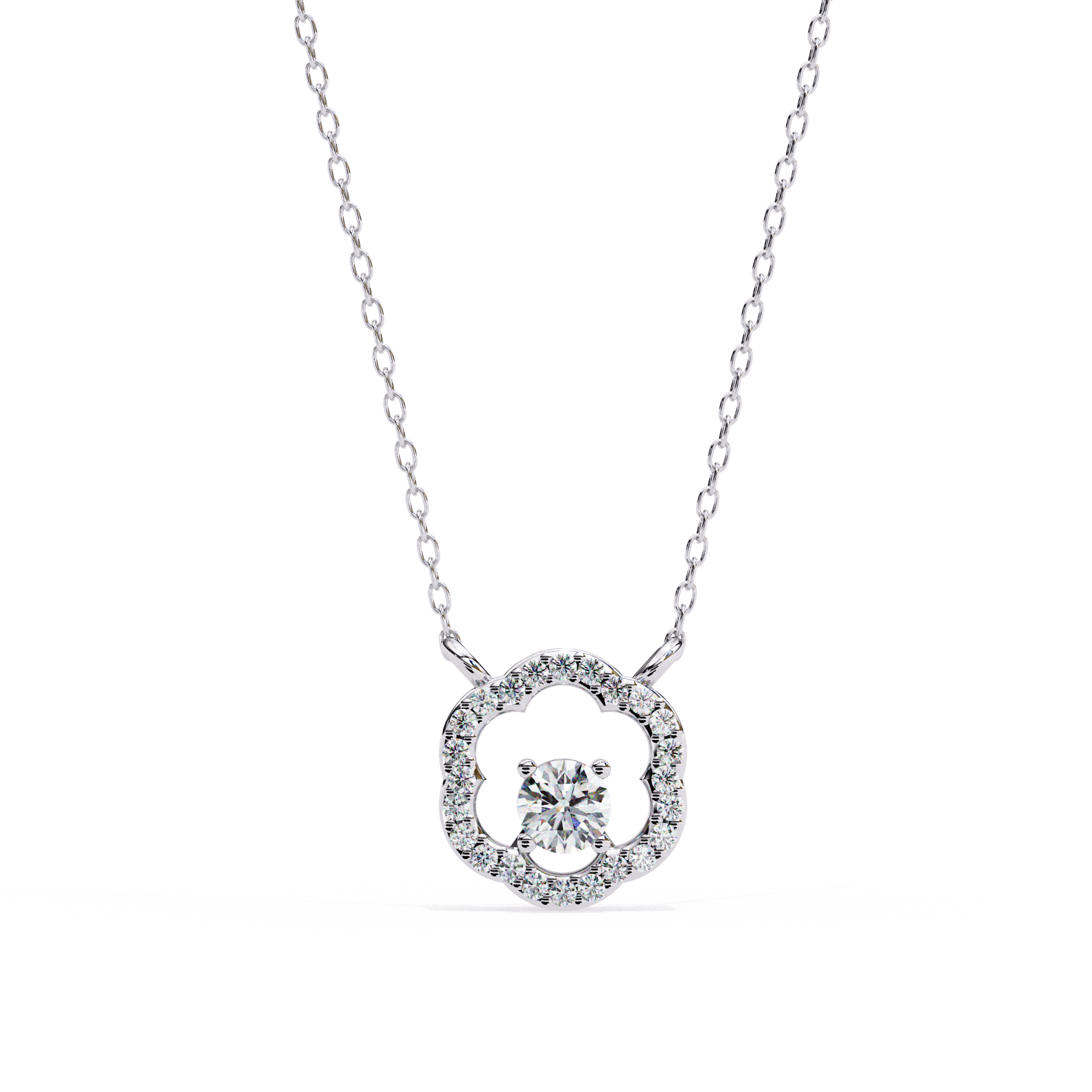 Halo Bloom Necklace