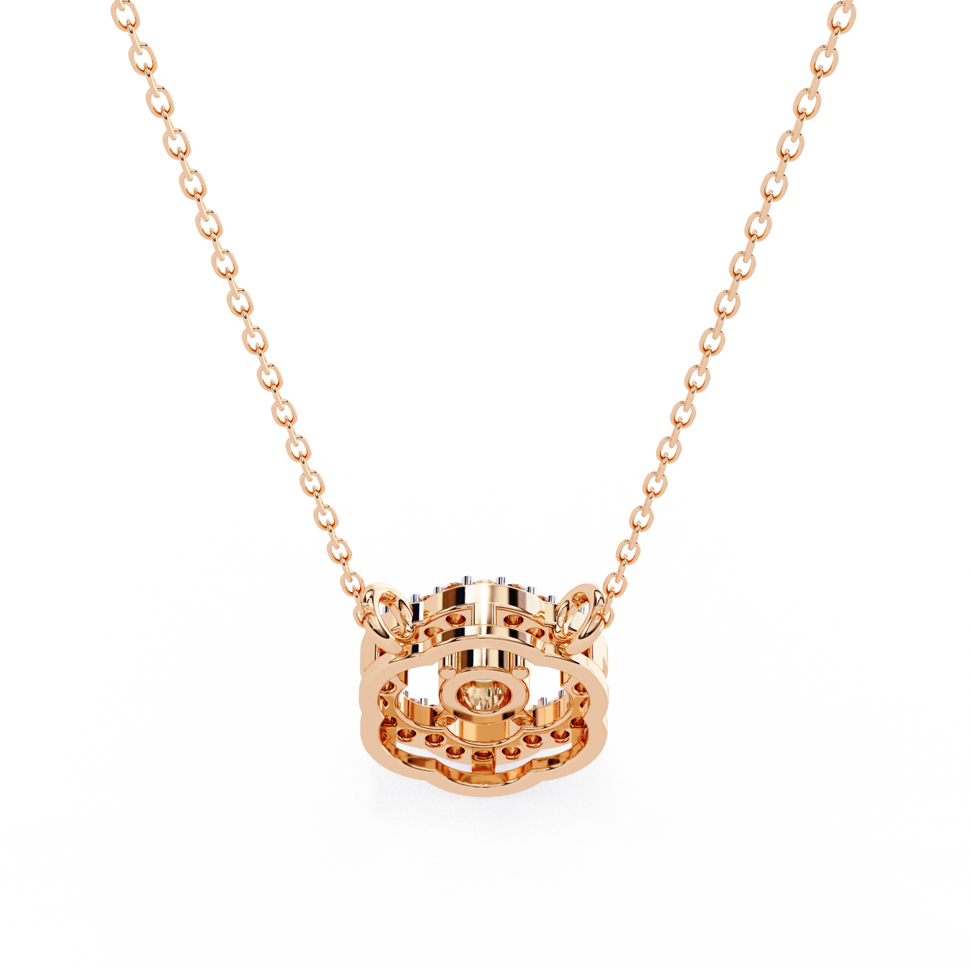 Halo Bloom Necklace