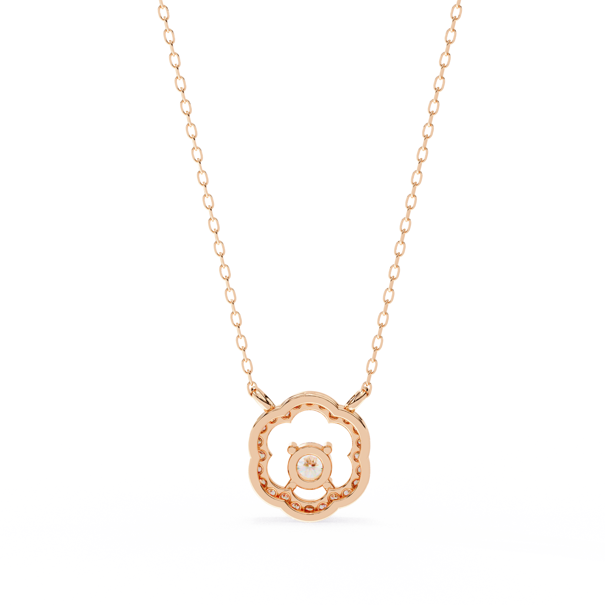 Halo Bloom Necklace
