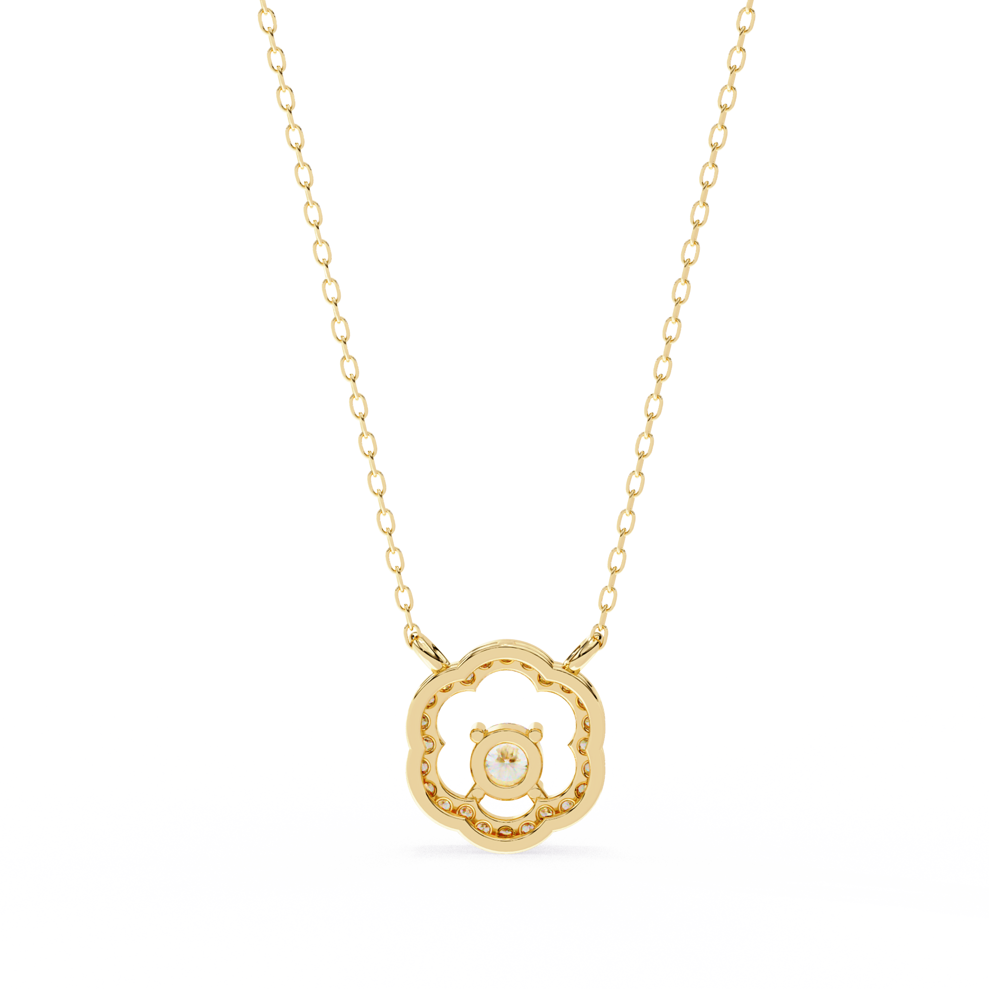 Halo Bloom Necklace