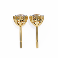 3 ct Round studs - 8 prong setting