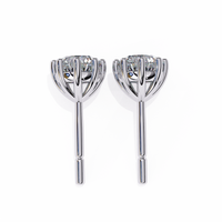 3 ct Round studs - 8 prong setting