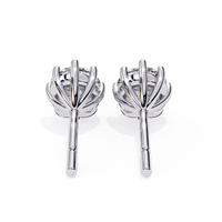 3 ct Round studs - 8 prong setting