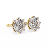3 ct Round studs - 8 prong setting