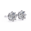 3 ct Round studs - 8 prong setting