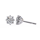 3 ct Round studs - 8 prong setting