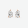 Oval Studs - Martini Setting