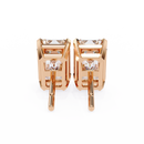 2 cts Emerald studs - Basket Setting