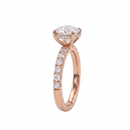The Clara Crest Ring - Round 2ct