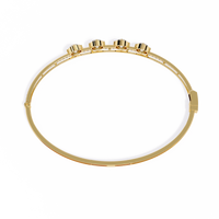 4-Stone Elegance Bangle