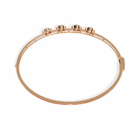 4-Stone Elegance Bangle