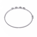 4-Stone Elegance Bangle