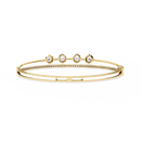 4-Stone Elegance Bangle