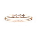 4-Stone Elegance Bangle