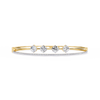 4-Stone Elegance Bangle