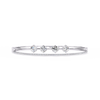 4-Stone Elegance Bangle