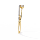4-Stone Elegance Bangle
