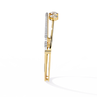4-Stone Elegance Bangle