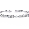 Lustre Line Bracelet - 15 pt fancy shapes