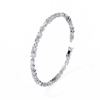 Lustre Line Bracelet - 15 pt fancy shapes
