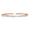 Lustre Line Bracelet - 15 pt fancy shapes