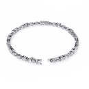 Lustre Line Bracelet - 15 pt fancy shapes