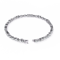 Lustre Line Bracelet - 15 pt fancy shapes