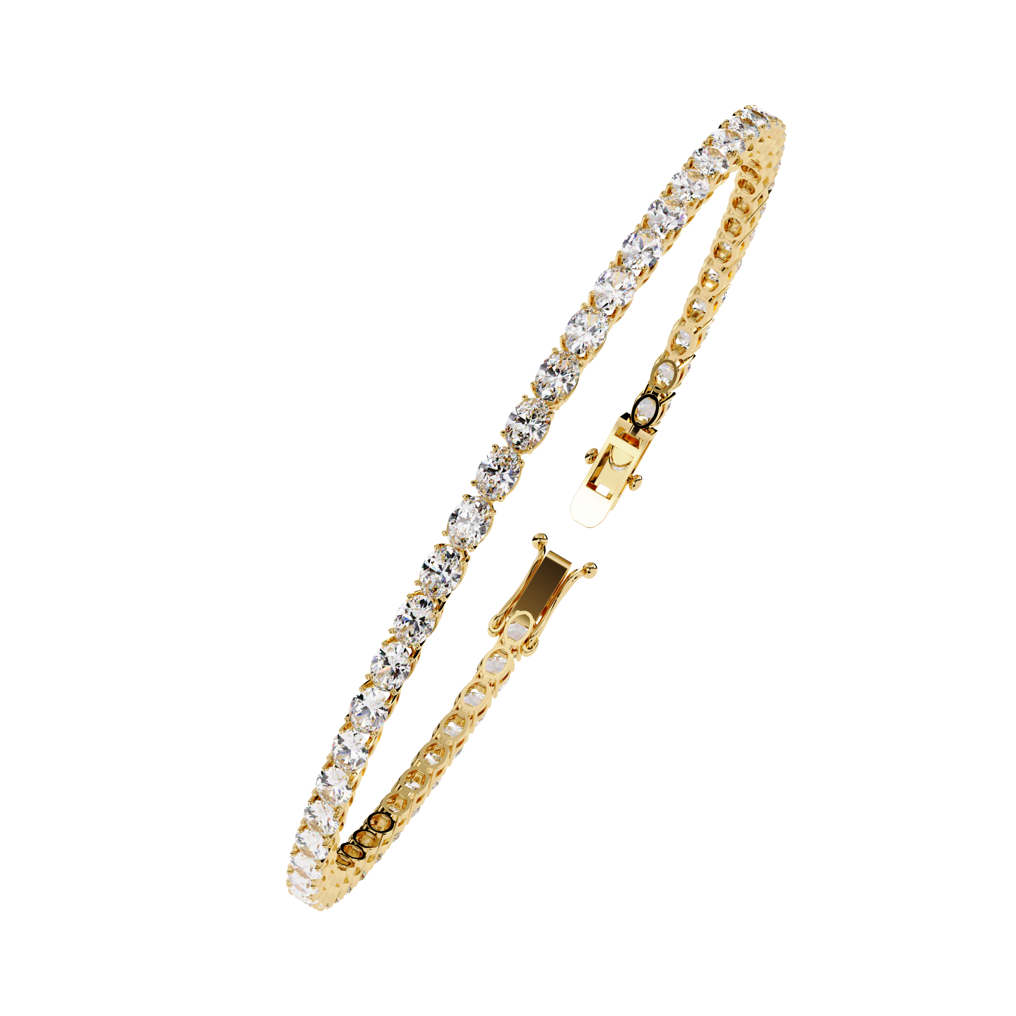 Eterna Classic Bracelet - 13 pt ovals