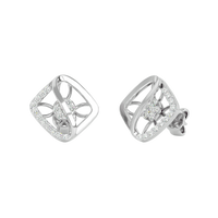 Square Bloom Earrings