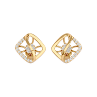 Square Bloom Earrings