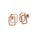 Dual Square Earrings